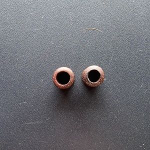 Wooden 2 gauge flared tunnels